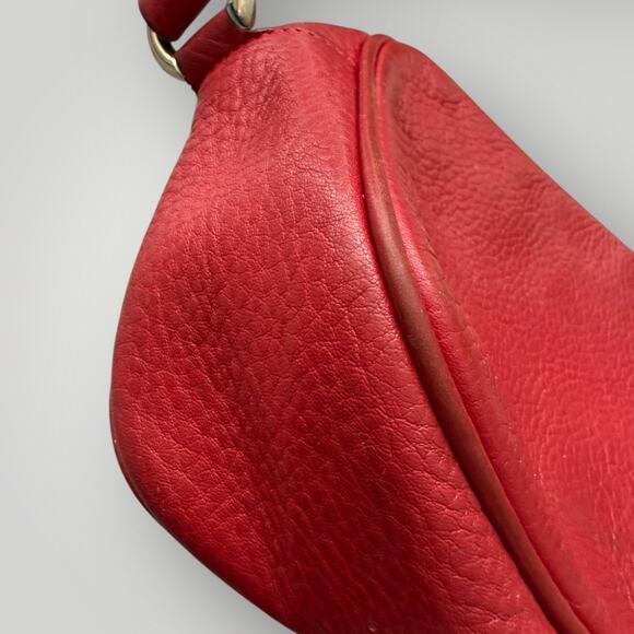Gucci Soho Red Leather Camera Disco Blondie Tassel Zip Crossbody Shoulder Bag - Picture 8 of 15